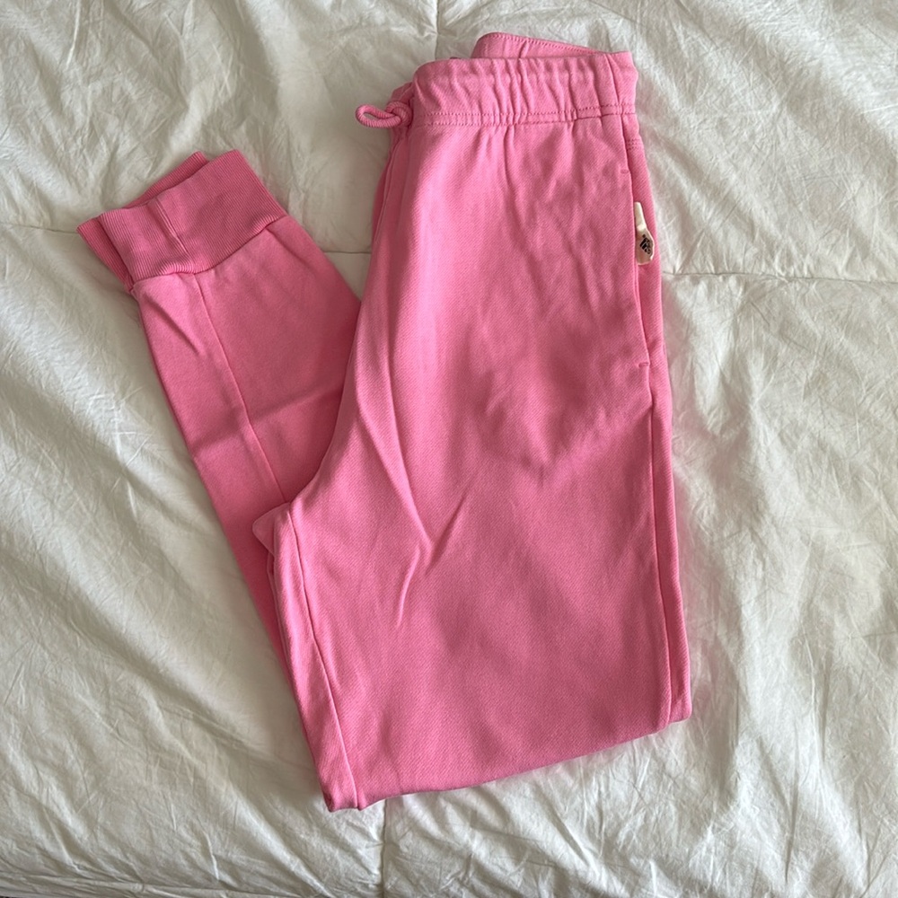 Adidas bubble gum pink jogger sweatpants